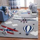 Carousel Kids 100  Rug Collection - CRK137F - SAFAVIEH