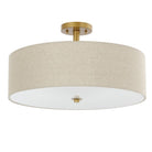 JOLANA 3LT 12.5" FLUSH MOUNT - FLU4069 - SAFAVIEH