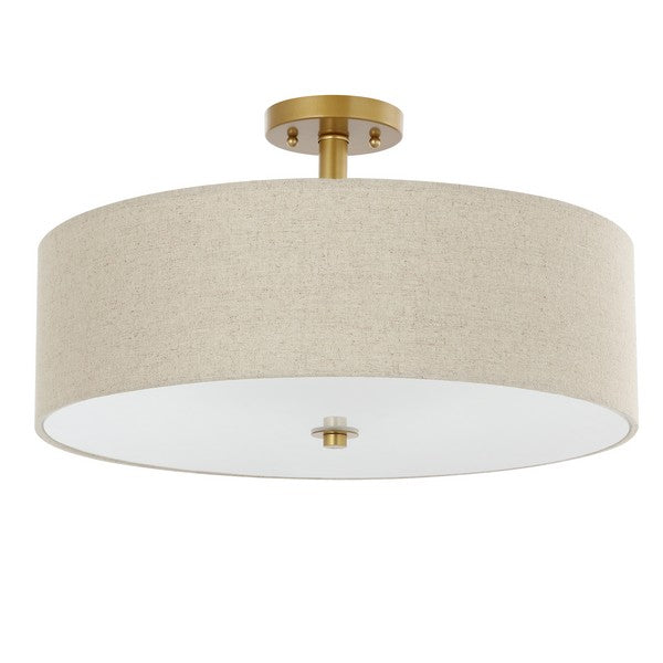 JOLANA 3LT 12.5" FLUSH MOUNT - FLU4069 - SAFAVIEH