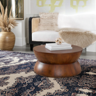 ALECTO ROUND COFFEE TABLE - COF6601 - SAFAVIEH