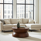 ALECTO ROUND COFFEE TABLE - COF6601 - SAFAVIEH