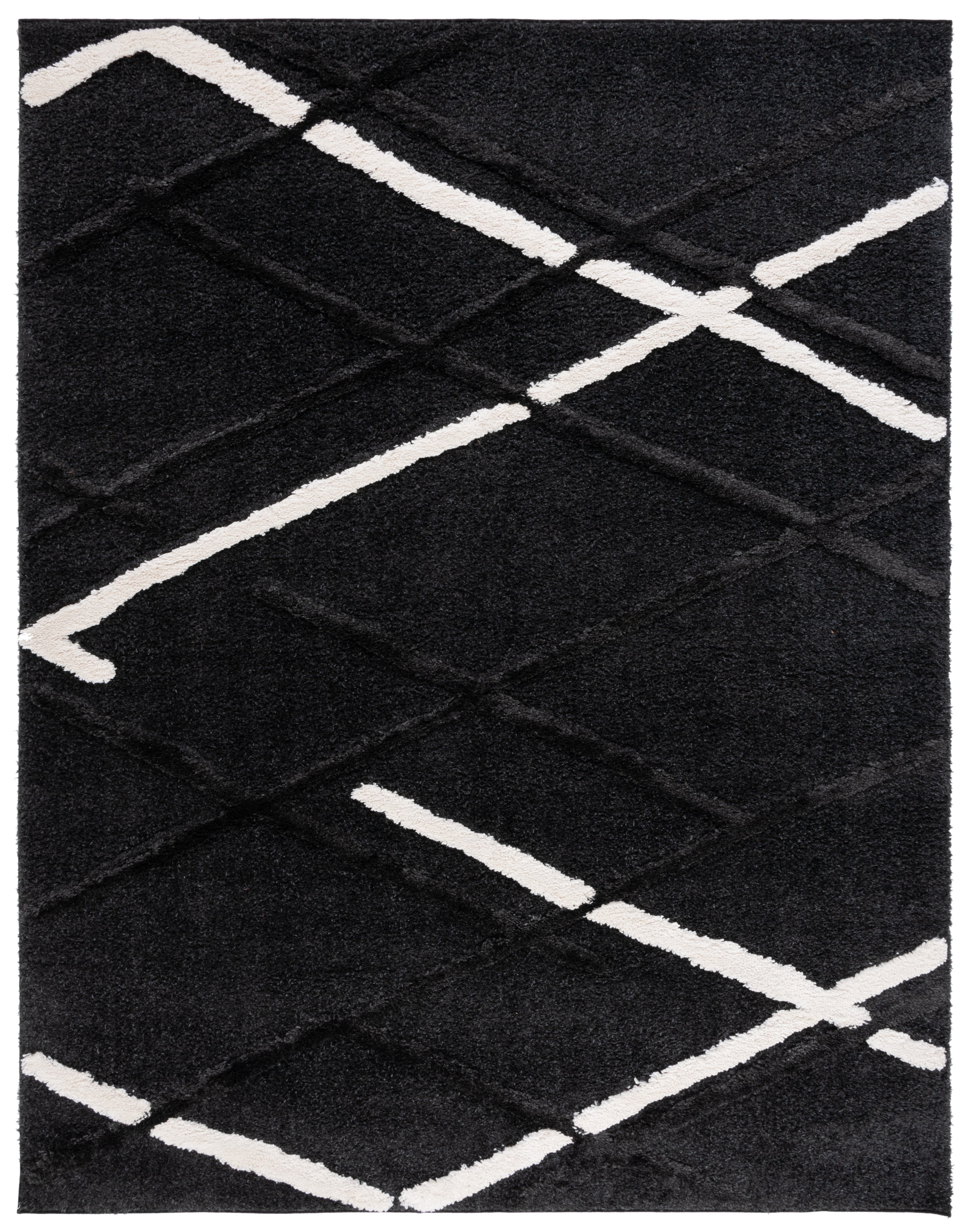 HI-LO SHAG RUG COLLECTION - HLS206