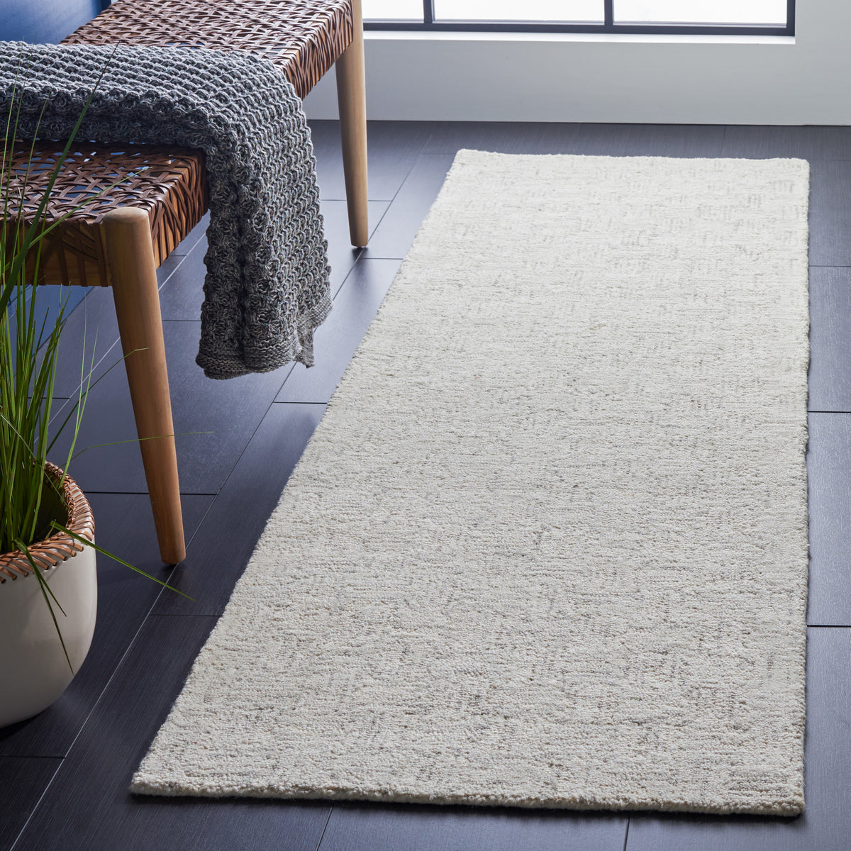 Large Loop White Rug MICRO-LOOP RUG COLLECTION - MLP537