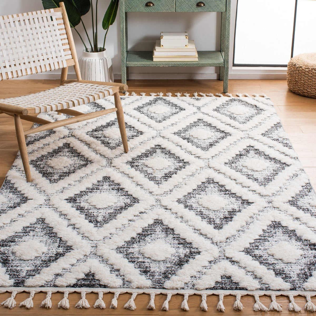 Moroccan Tassel Shag  Rug Collection - MTS610A - SAFAVIEH