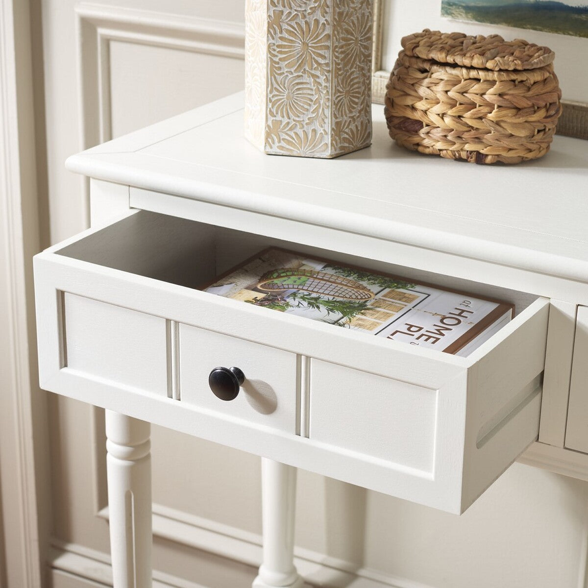 Samantha 2 Drawer Console - SAFAVIEH