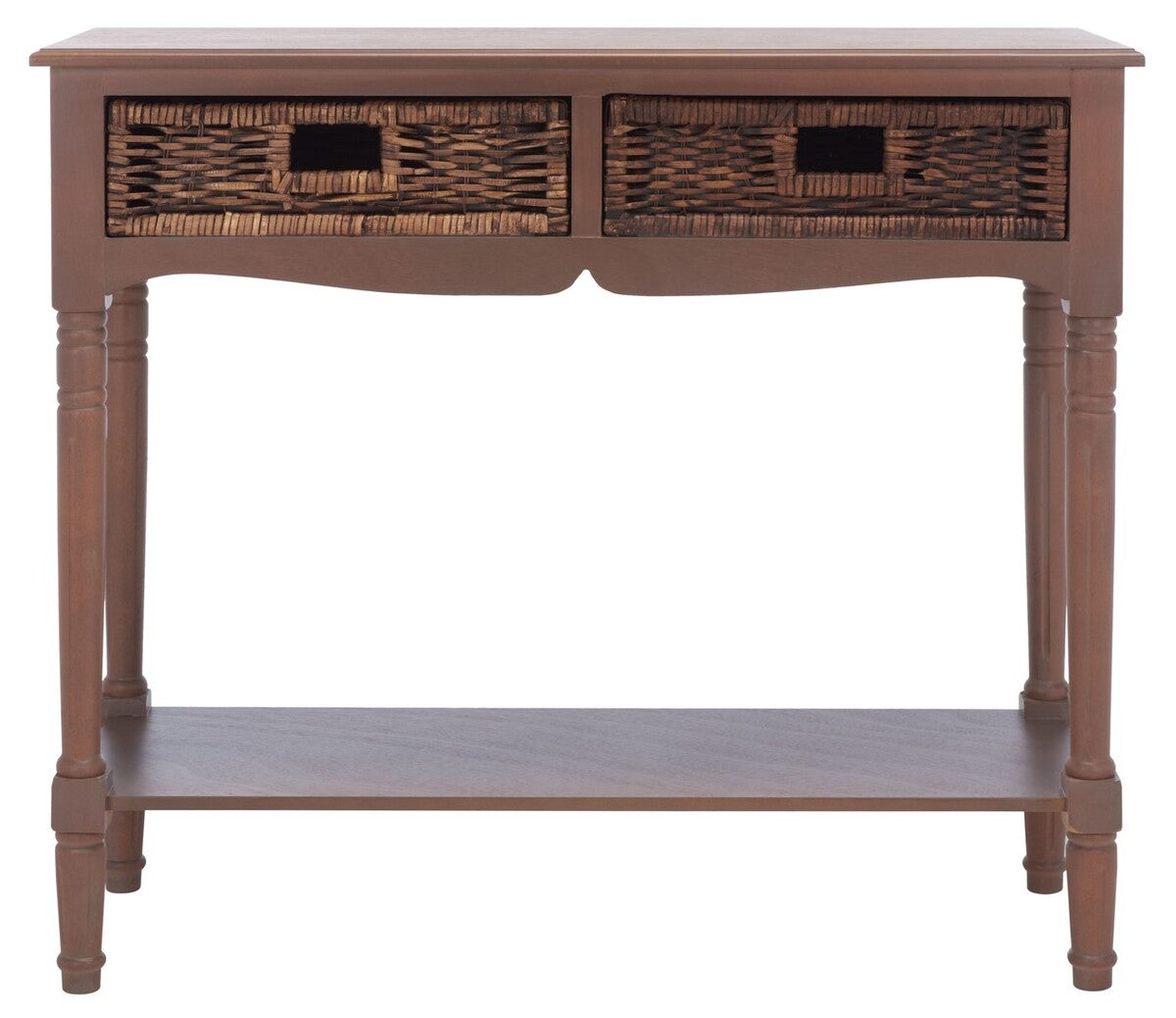 Corbin Greyin 2 Drawer Console - SAFAVIEH