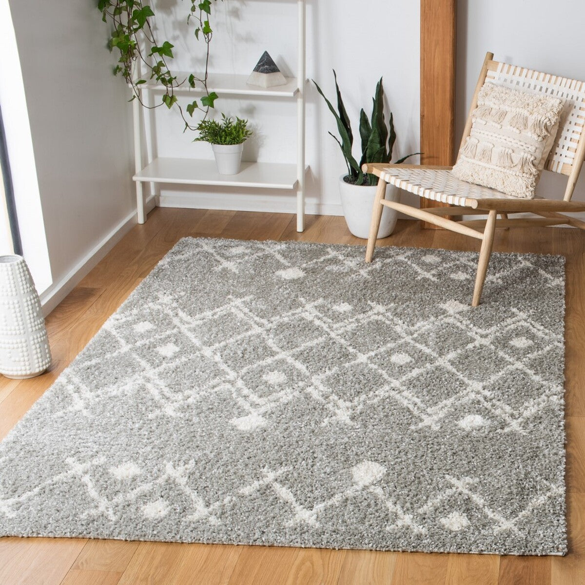 Berber Shag  Rug Collection - BER164B - SAFAVIEH