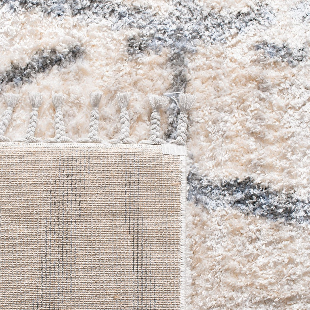 Berber Fringe Shag  Rug Collection - BFG605A - SAFAVIEH