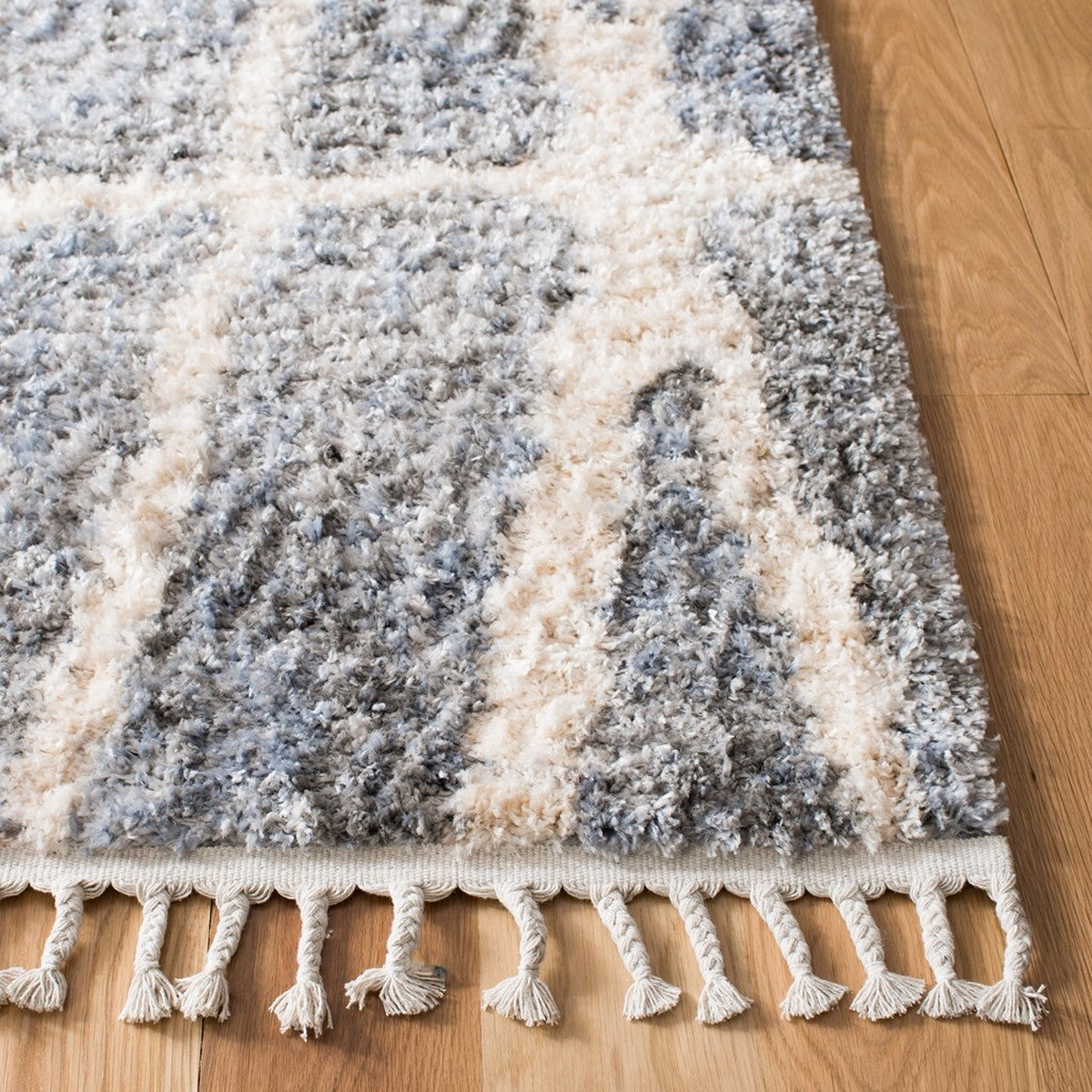 Berber Fringe Shag  Rug Collection - BFG605N - SAFAVIEH