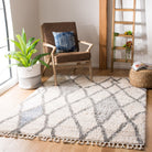 Berber Fringe Shag  Rug Collection - BFG628A - SAFAVIEH