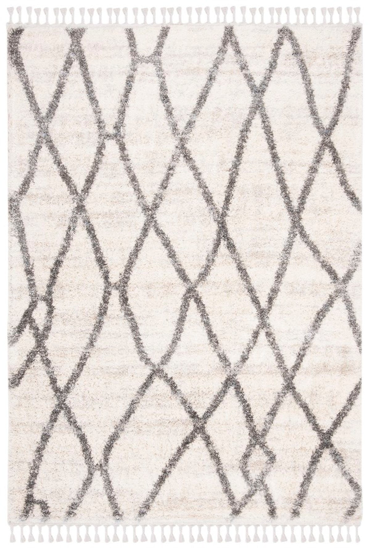 Berber Fringe Shag  Rug Collection - BFG628 - SAFAVIEH