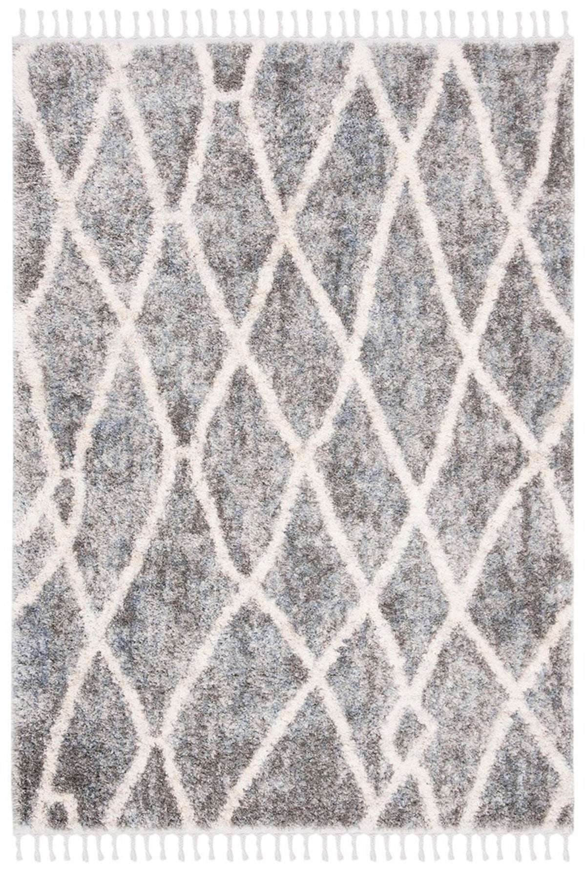 Berber Fringe Shag  Rug Collection - BFG628M - SAFAVIEH