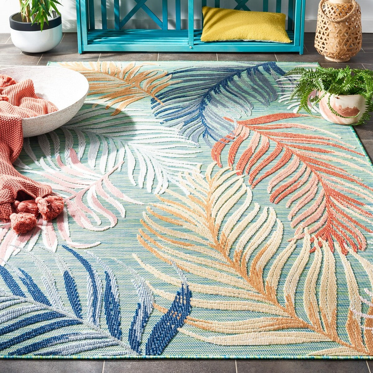 Cabana  Rug Collection - CBN445Y - SAFAVIEH