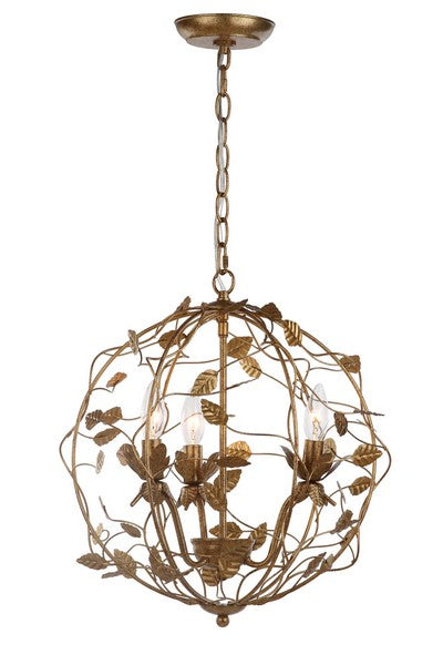AUSTEN 3LT 17" CHANDELIER - CHA4007 - SAFAVIEH