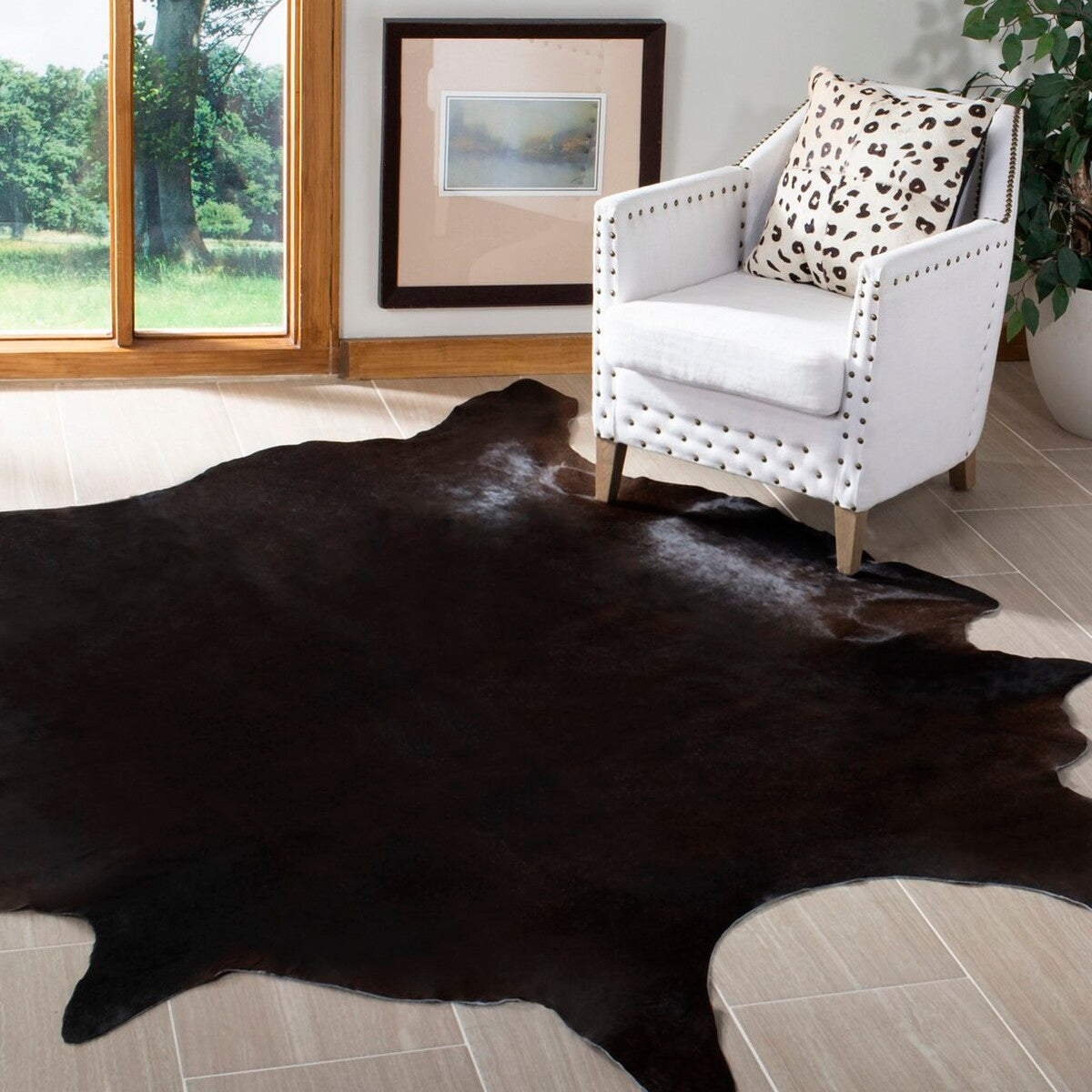 Cowhide  Rug Collection - COH211C - SAFAVIEH