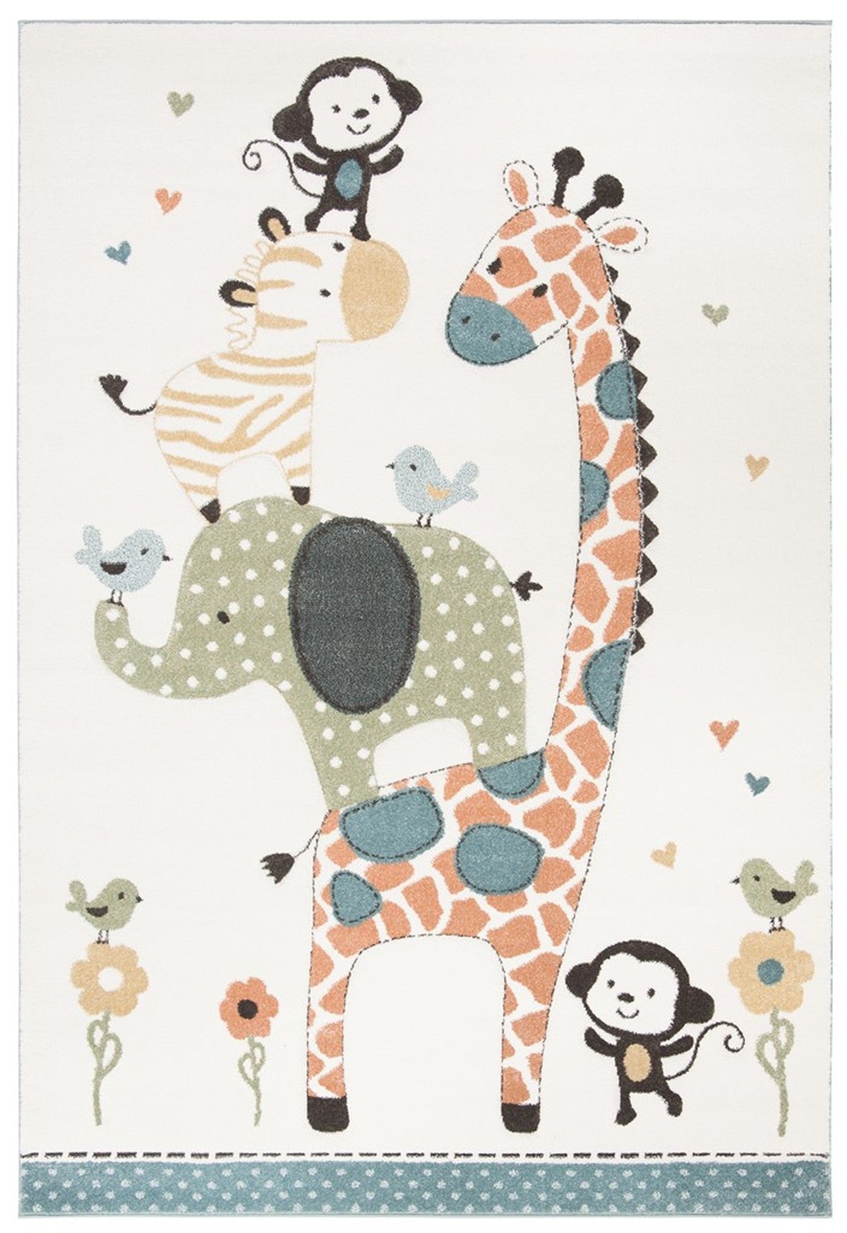 Carousel Kids 100  Rug Collection - CRK120 - SAFAVIEH