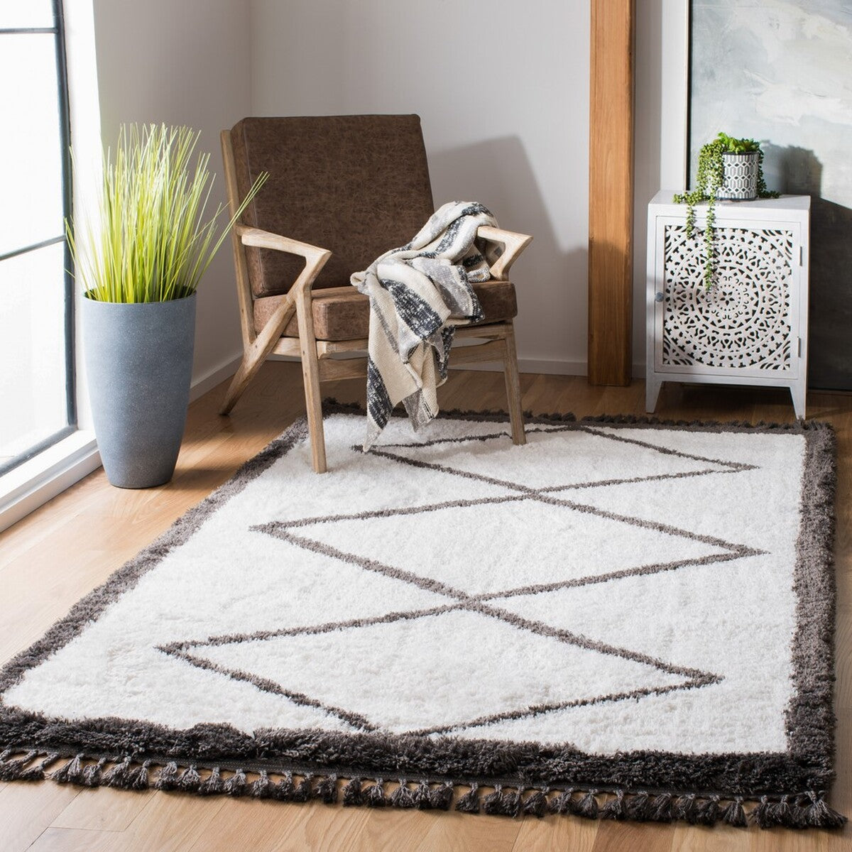 Carmella Shag 200  Rug Collection - CRM222A - SAFAVIEH