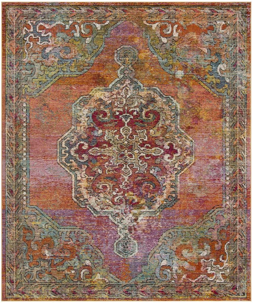Crystal  Rug Collection - CRS502 - SAFAVIEH