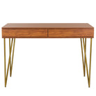 Pine Two Drawer Desk - SAFAVIEH