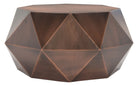 Astrid Faceted Coffee Table - SAFAVIEH