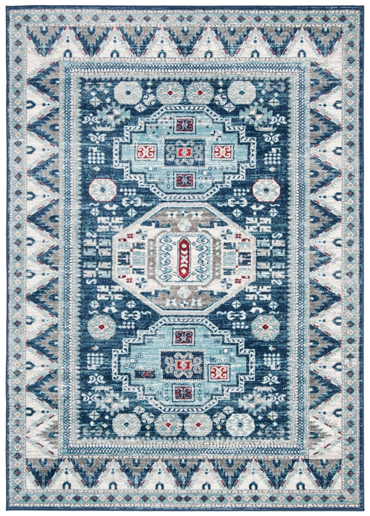 Kazak 100  Rug Collection - KZK118 - SAFAVIEH