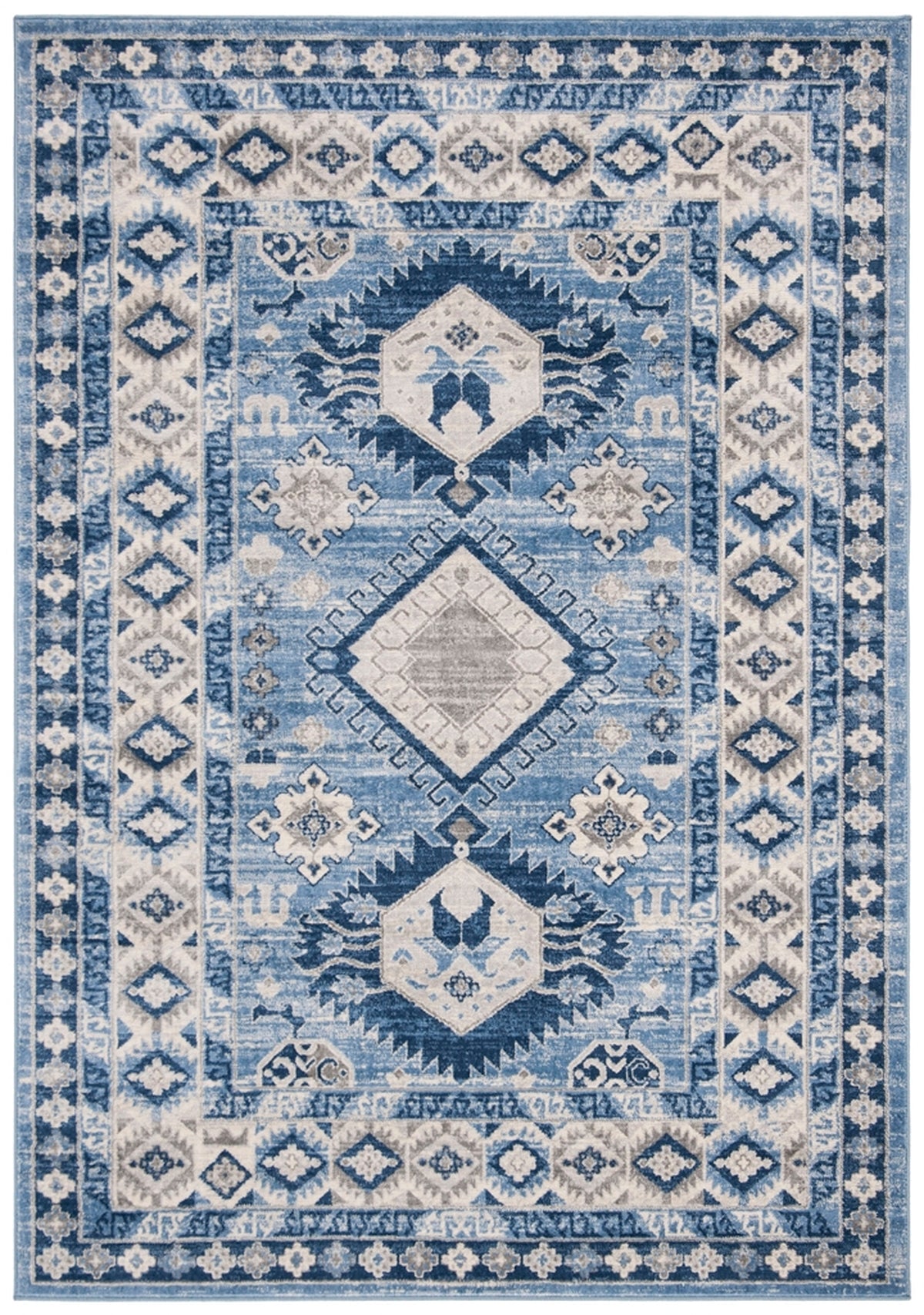 Kazak 100  Rug Collection - KZK119D - SAFAVIEH