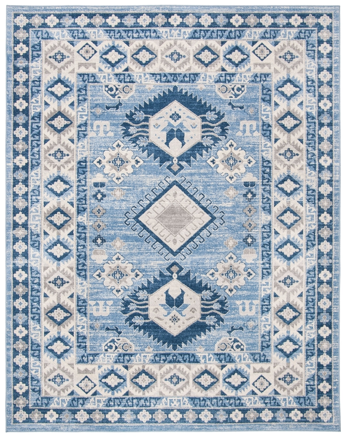 Kazak 100  Rug Collection - KZK119D - SAFAVIEH