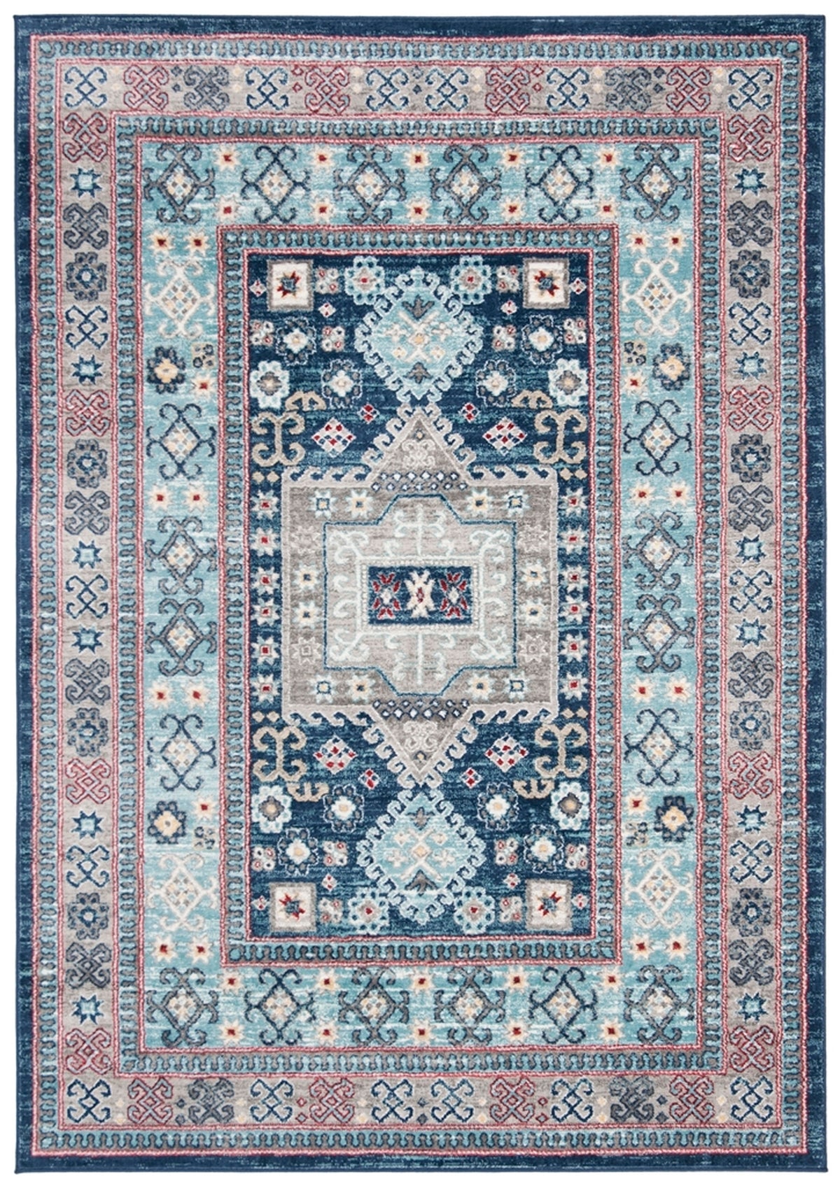 Kazak 100  Rug Collection - KZK122B - SAFAVIEH