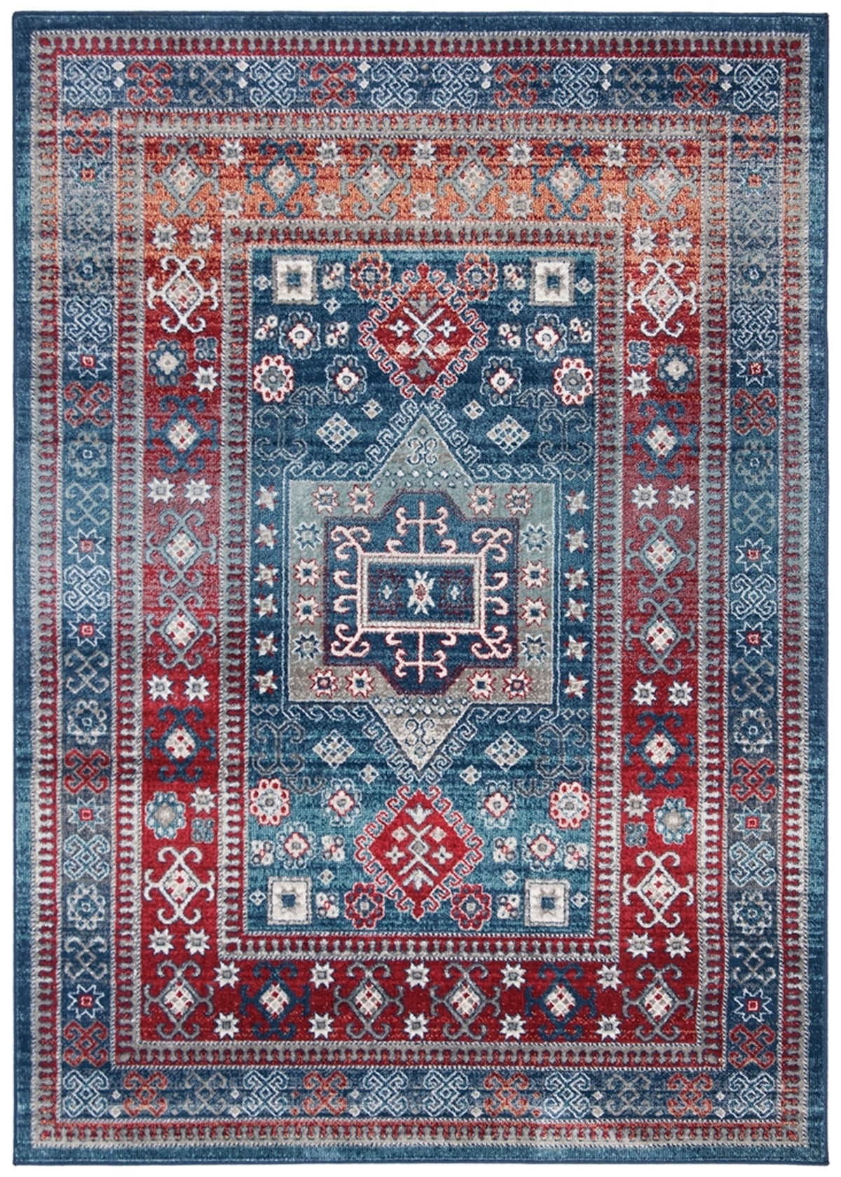 Kazak 100  Rug Collection - KZK122R - SAFAVIEH