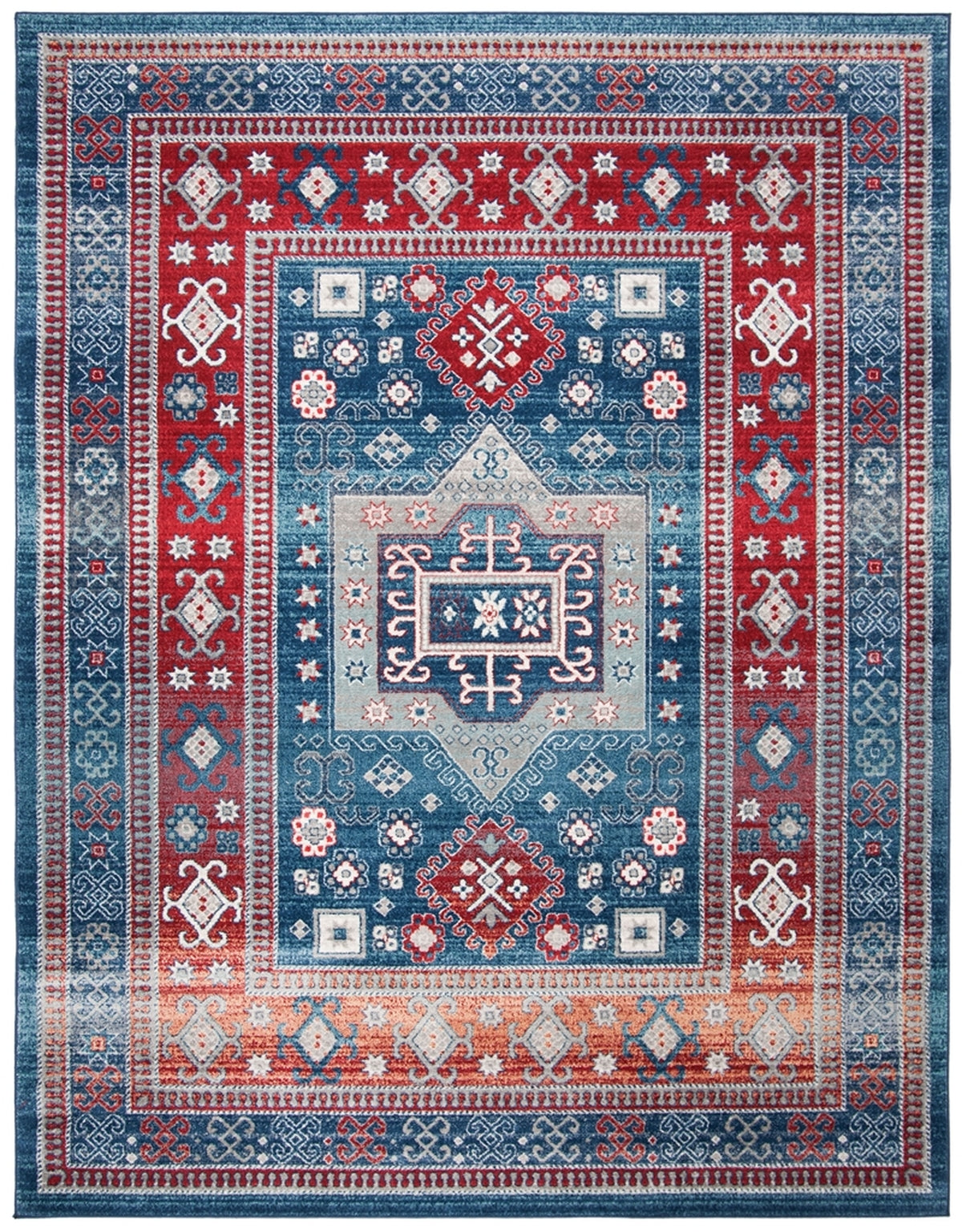 Kazak 100  Rug Collection - KZK122R - SAFAVIEH