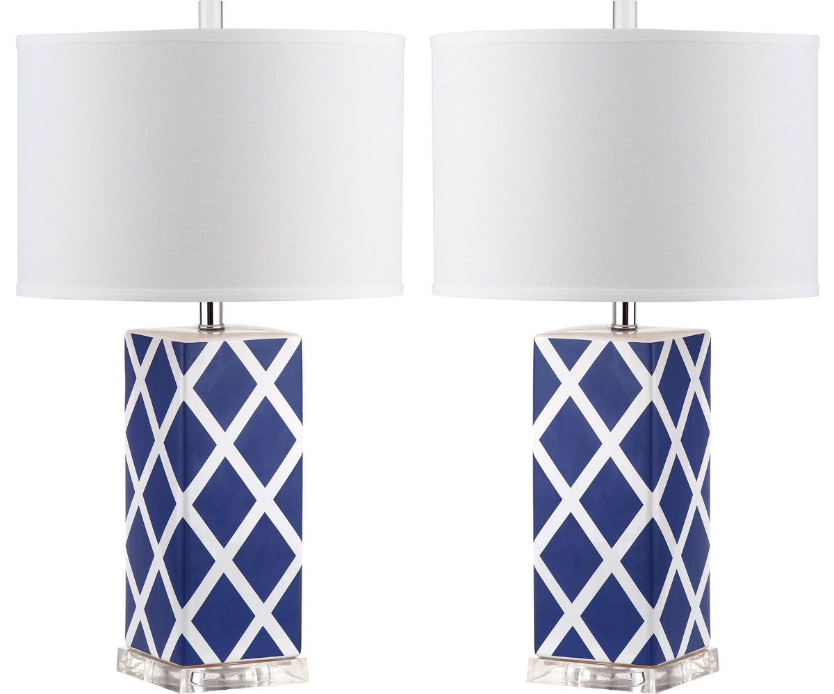 GARDEN LATTICE TABLE LAMP- LIT4134A-SET2 - SAFAVIEH