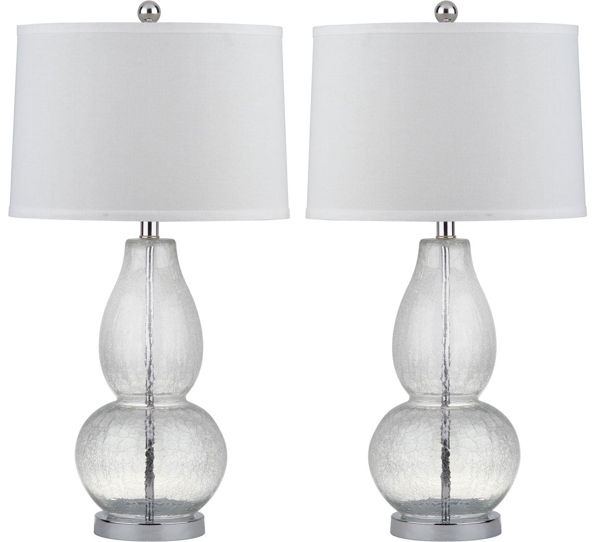 MERCURIO DOUBLE GOURD LAMP- LIT4155A-SET2 - SAFAVIEH