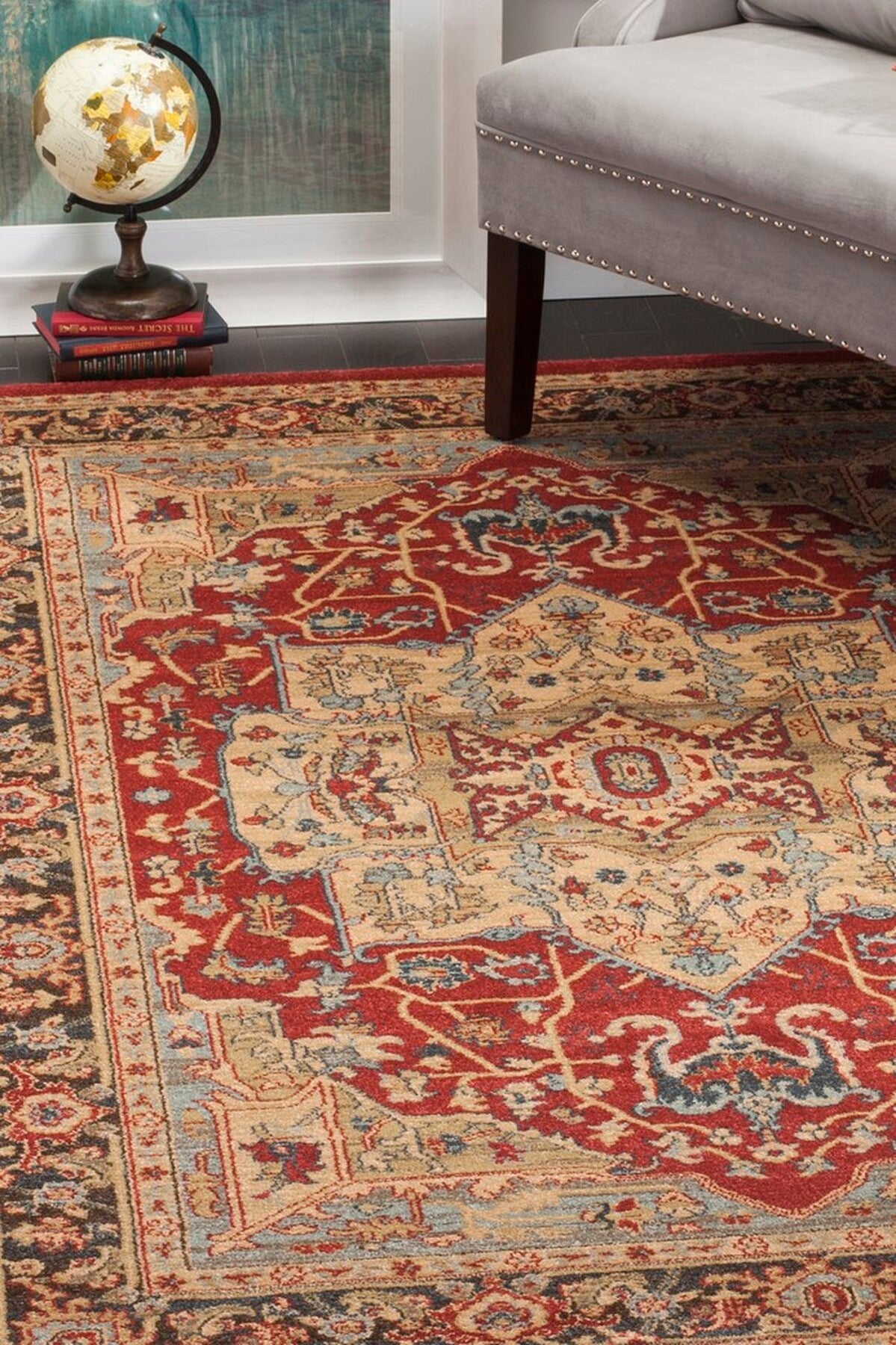 Mahal  Rug Collection - MAH625B - SAFAVIEH