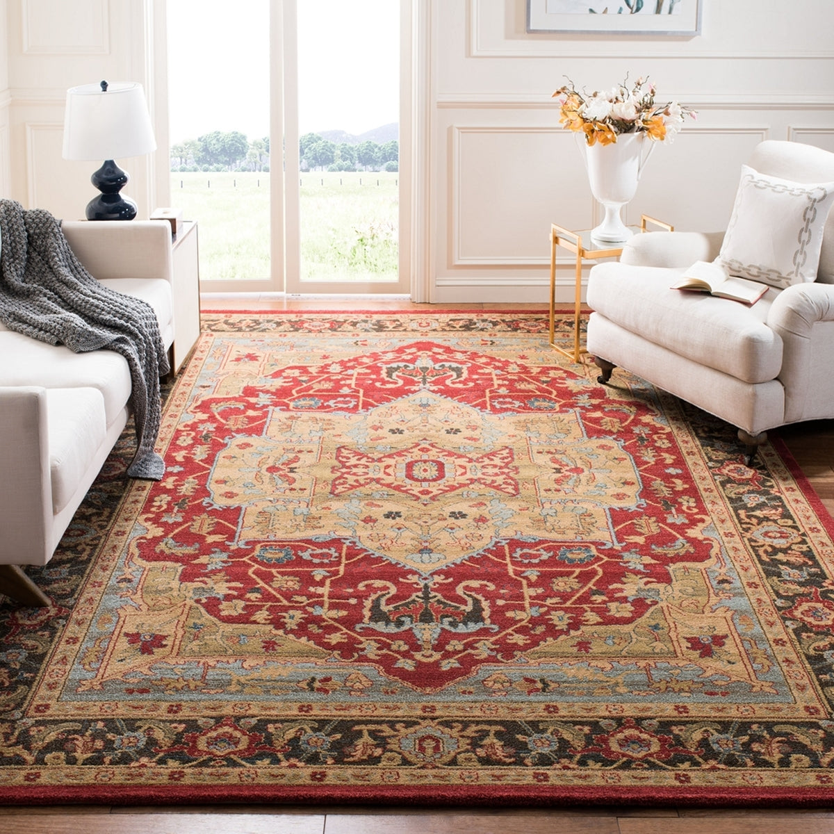 Mahal  Rug Collection - MAH625B - SAFAVIEH