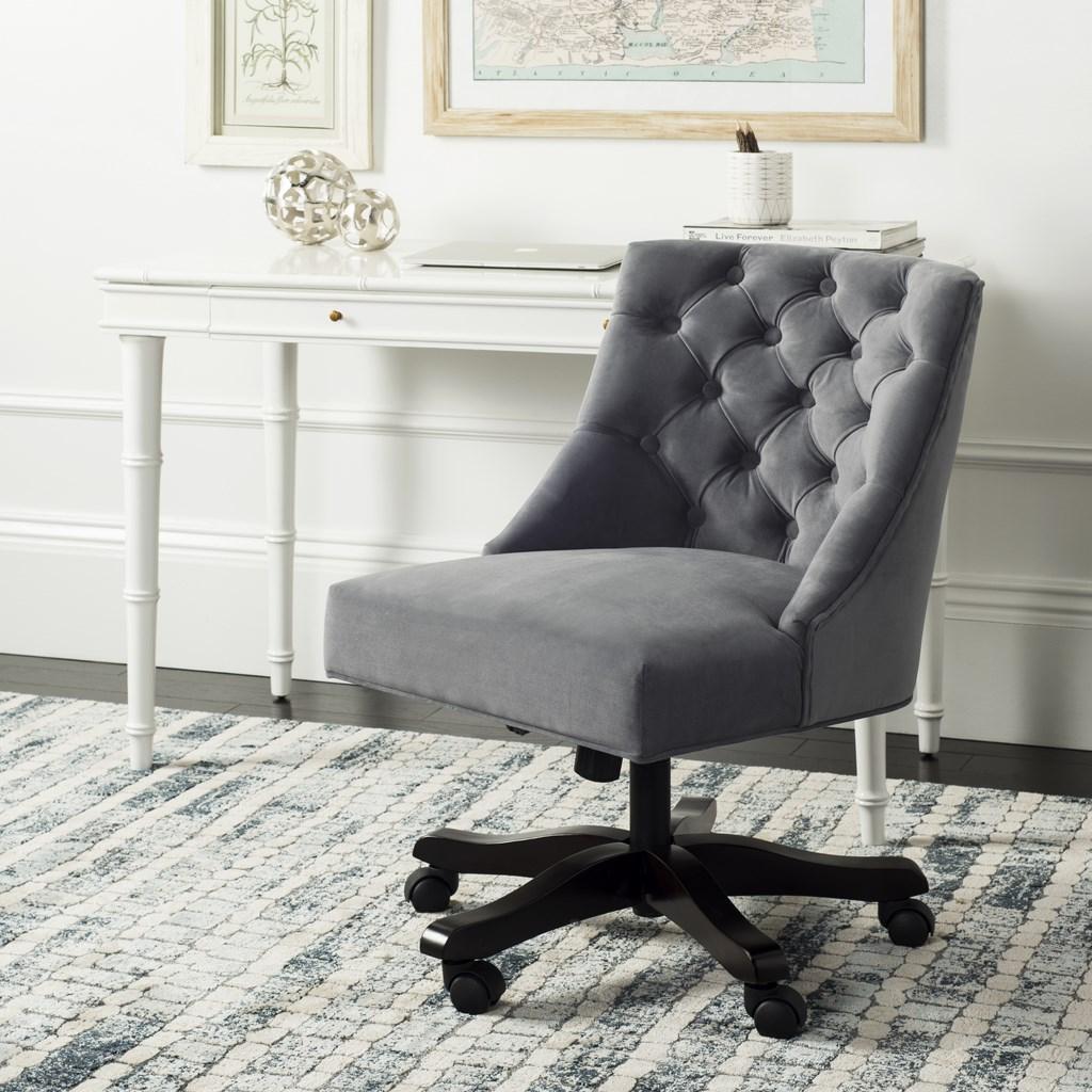 Soho Tufted Swivel Desk Chair - SAFAVIEH