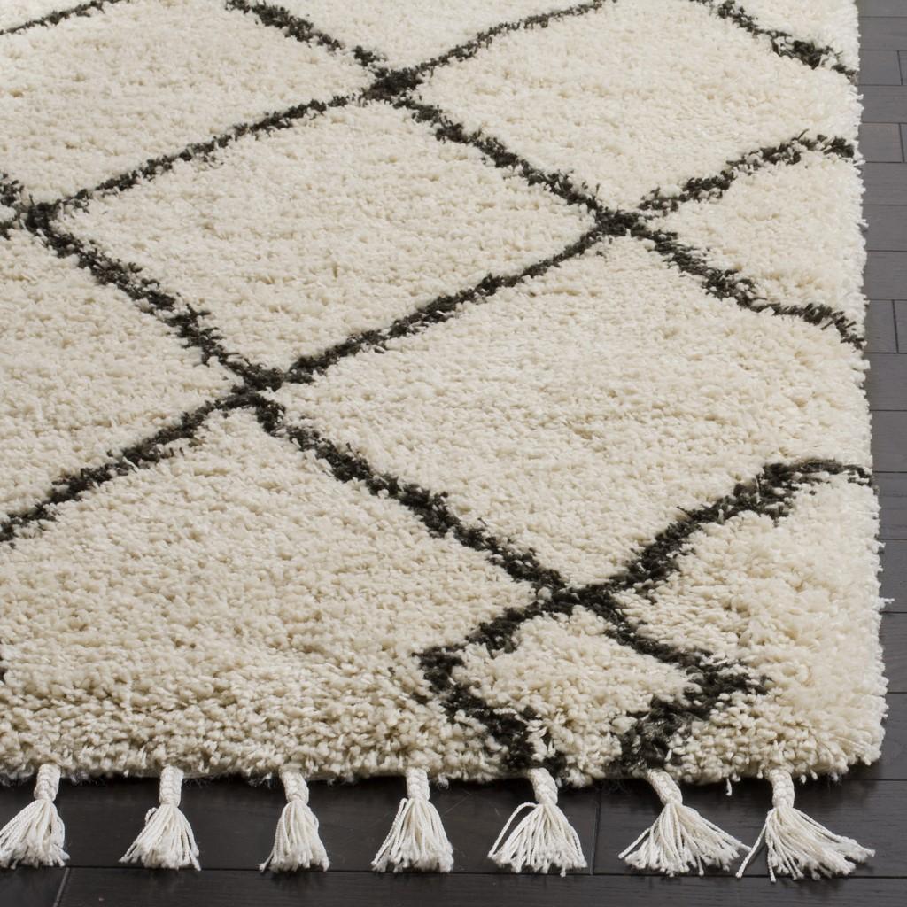 Moroccan Fringe Shag 200  Rug Collection - MFG241B - SAFAVIEH