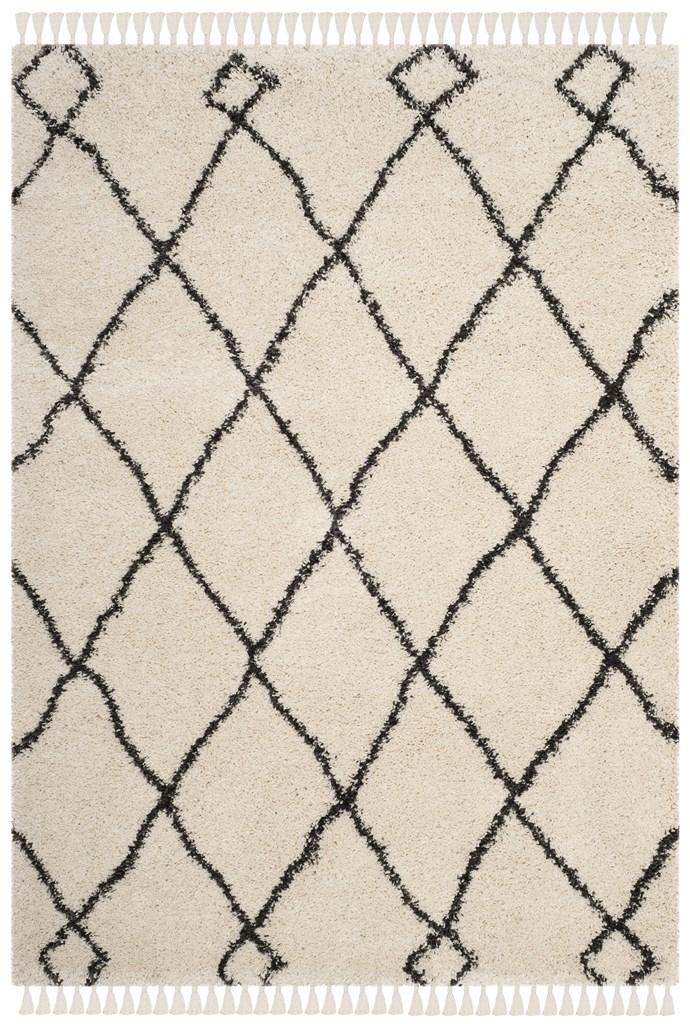 Moroccan Fringe Shag 200  Rug Collection - MFG241B - SAFAVIEH