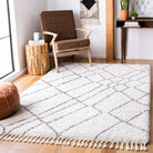 Moroccan Fringe Shag  Rug Collection - MFG316A - SAFAVIEH