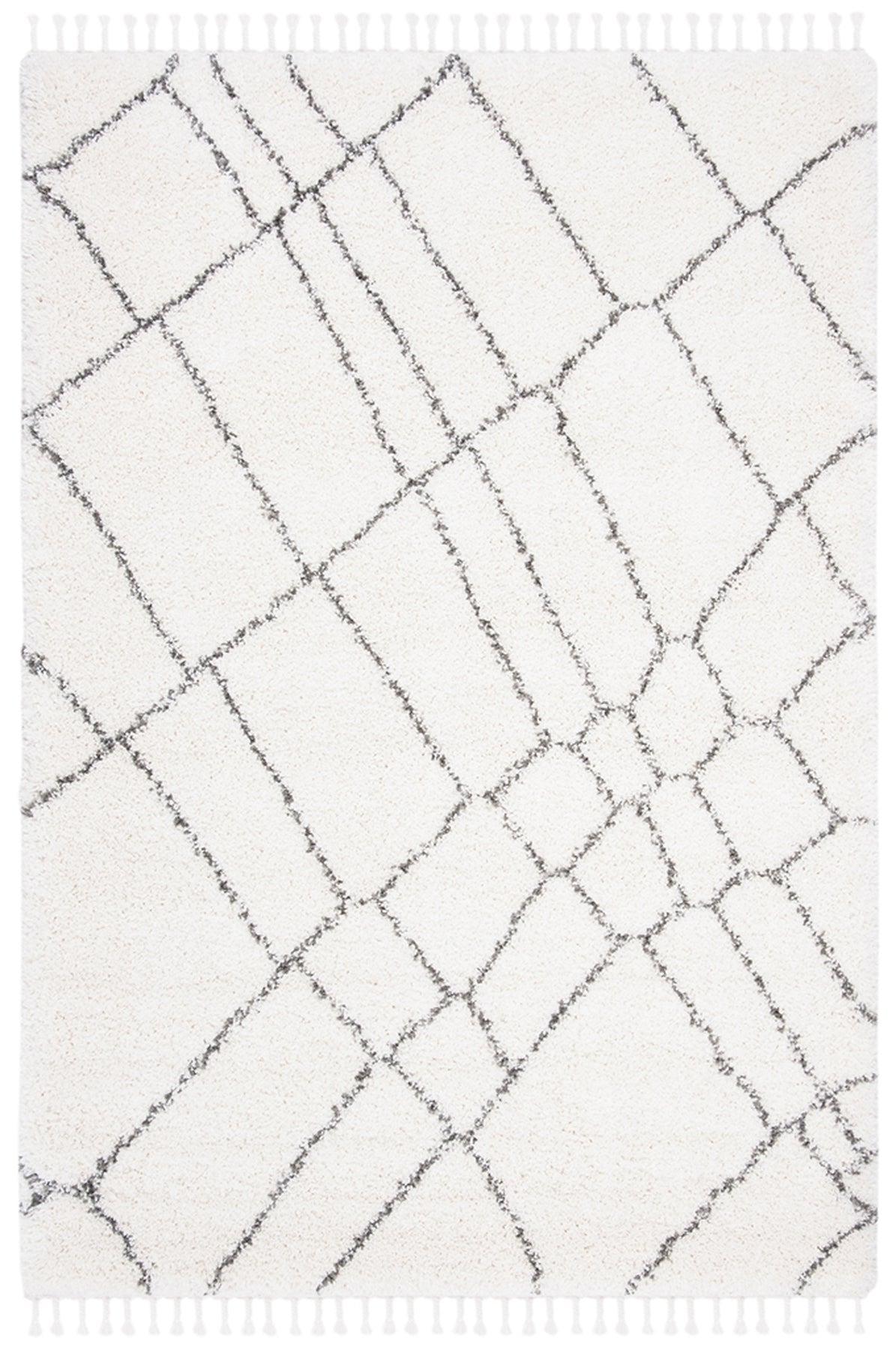 Moroccan Fringe Shag  Rug Collection - MFG316A - SAFAVIEH