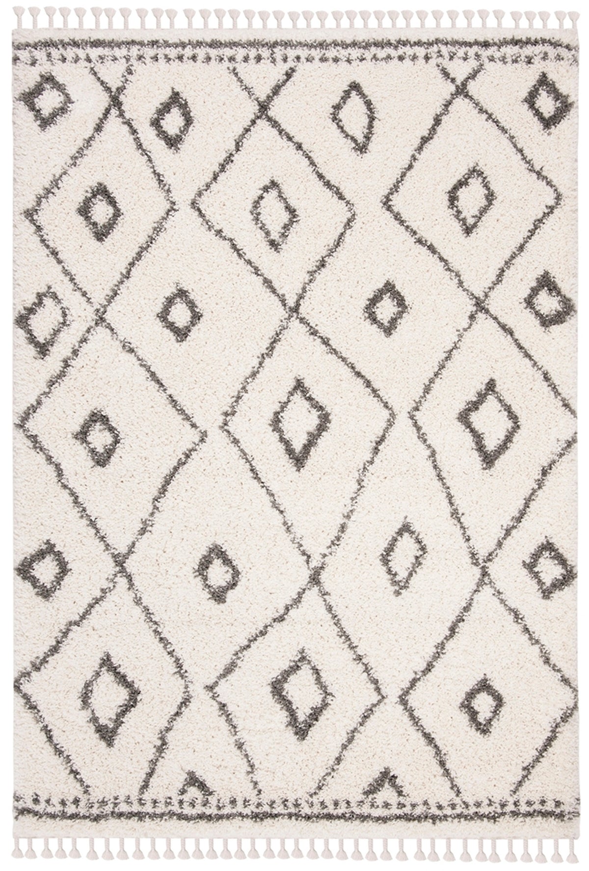 Moroccan Fringe Shag  Rug Collection - MFG333A - SAFAVIEH