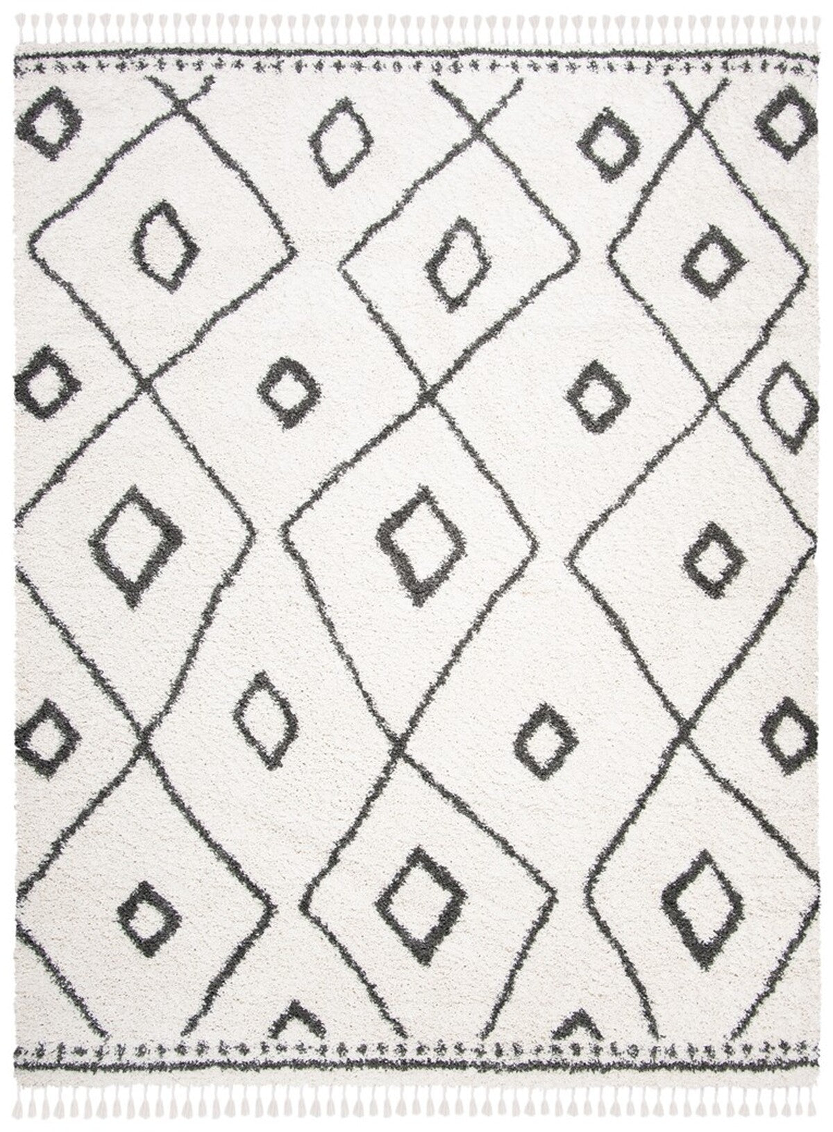 Moroccan Fringe Shag  Rug Collection - MFG333 - SAFAVIEH