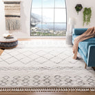 Moroccan Fringe Shag  Rug Collection - MFG343A - SAFAVIEH