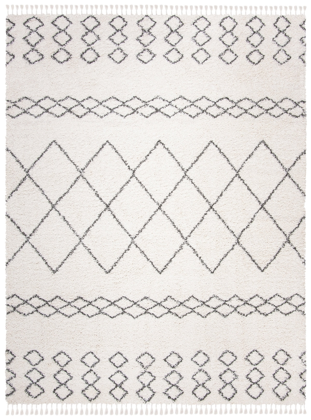 Moroccan Fringe Shag  Rug Collection - MFG343 - SAFAVIEH
