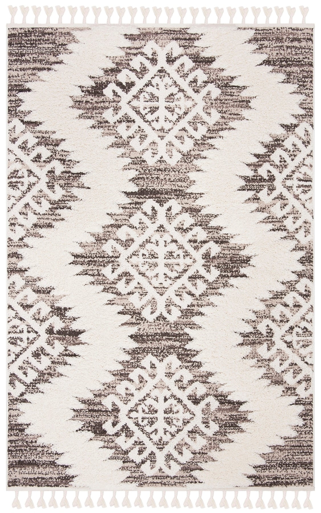 Moroccan Tassel Shag  Rug Collection - MTS652A - SAFAVIEH