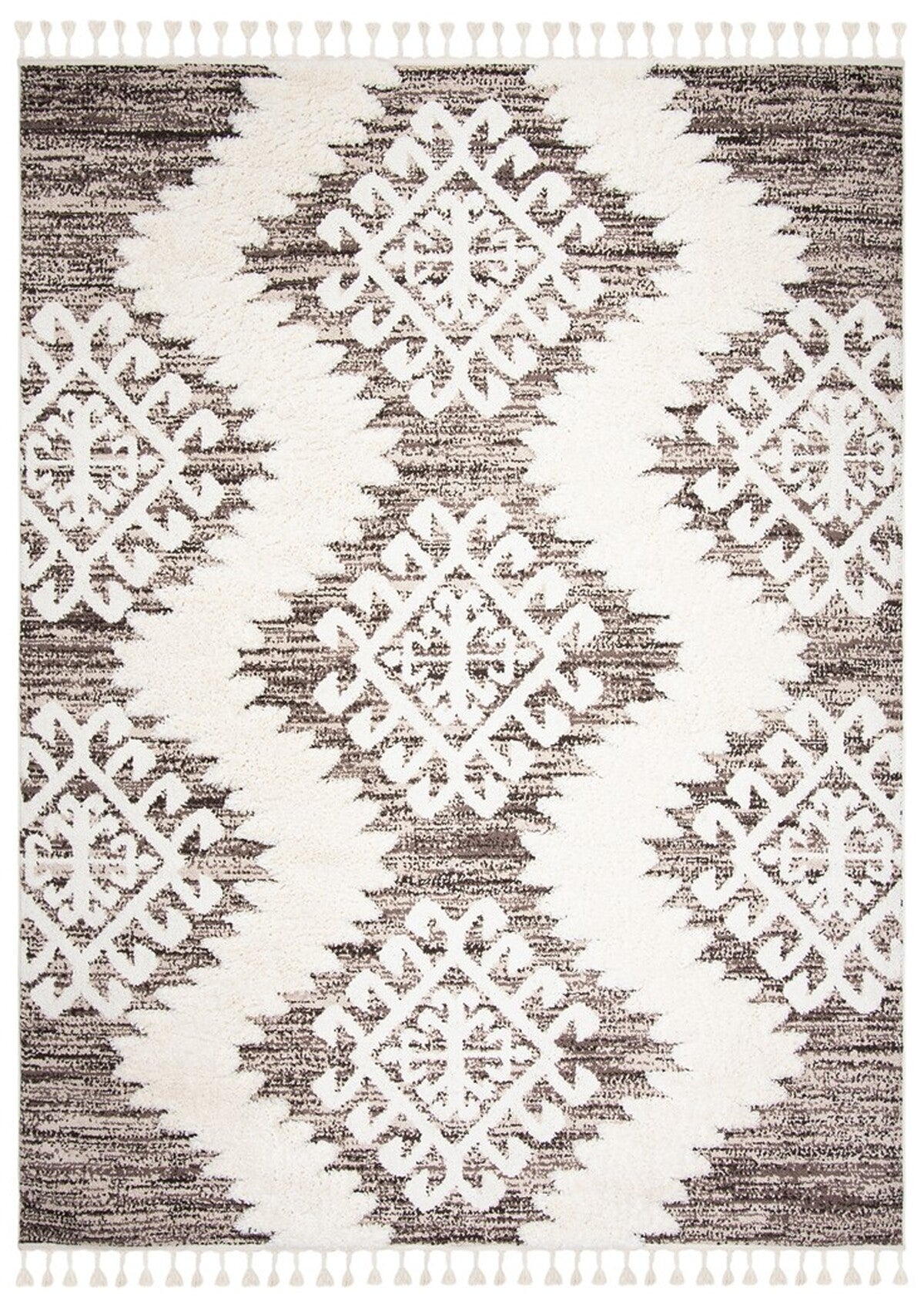 Moroccan Tassel Shag  Rug Collection - MTS652A - SAFAVIEH