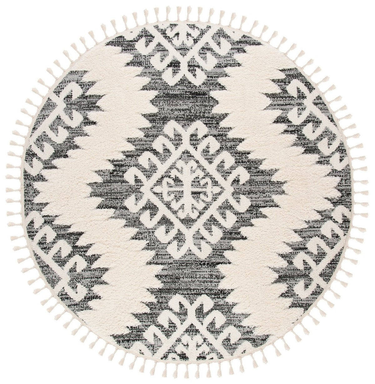 Moroccan Tassel Shag  Rug Collection - MTS652F - SAFAVIEH