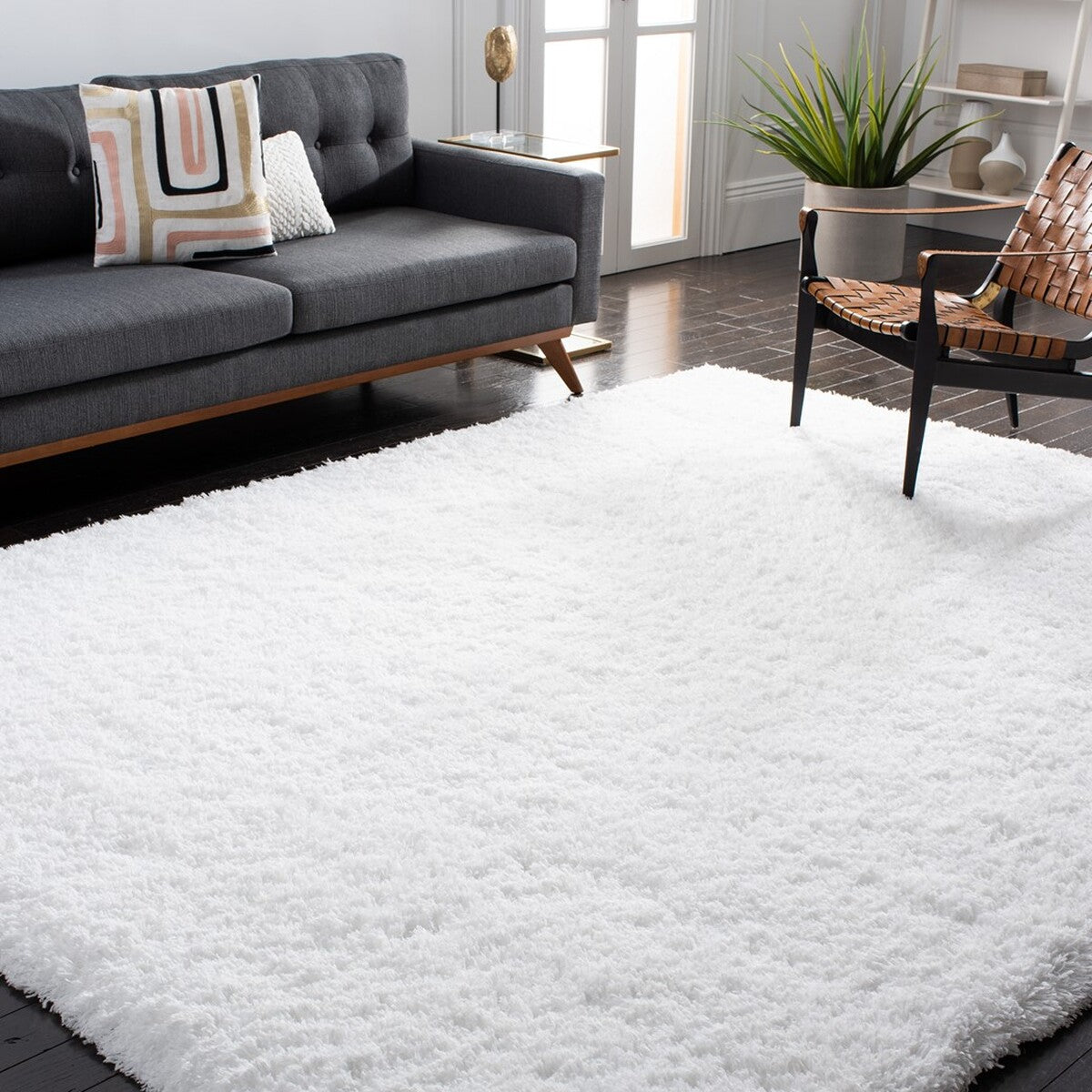 Polar Shag  Rug Collection - PSG800B - SAFAVIEH