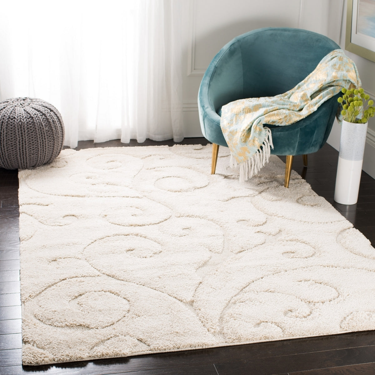 Florida Shag  Rug Collection - SG455-1 - SAFAVIEH