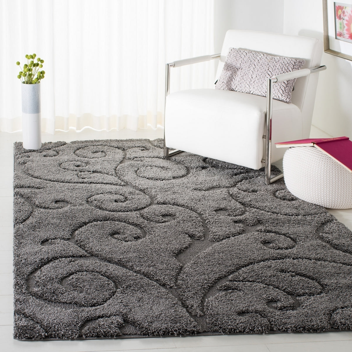 Florida Shag  Rug Collection - SG455-8 - SAFAVIEH