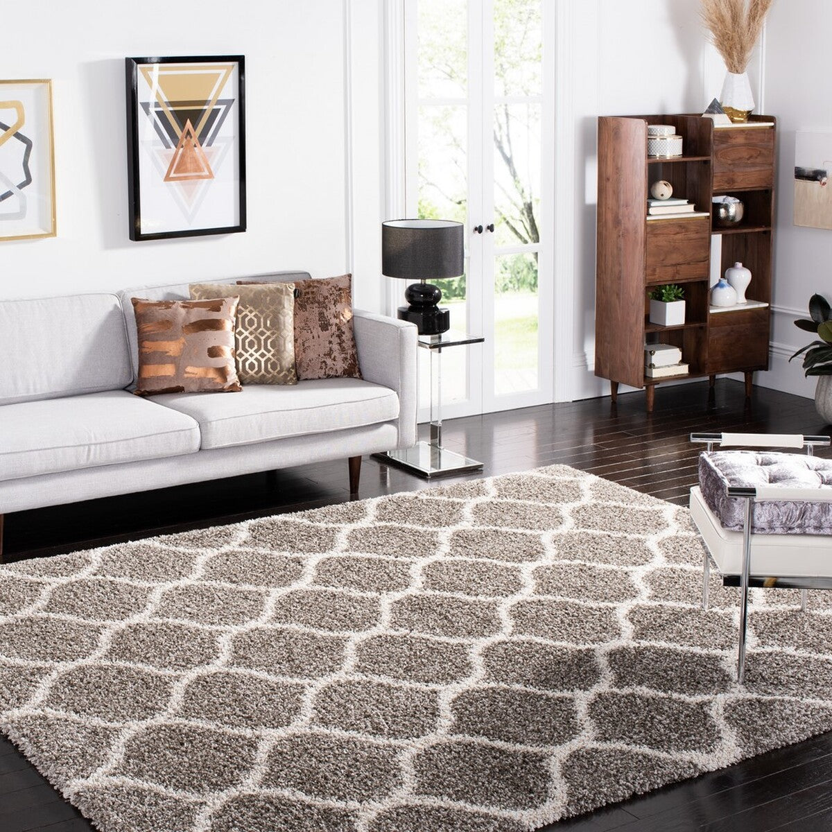 Hudson Shag  Rug Collection - SGH280B - SAFAVIEH